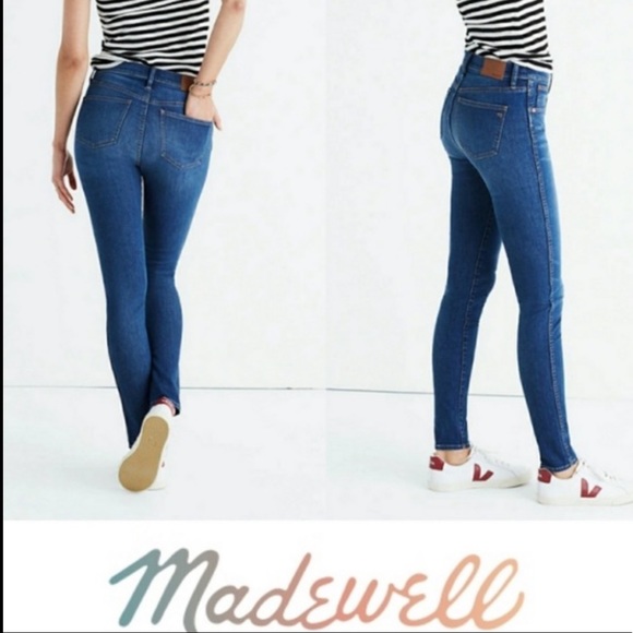 NWT Madewell | 9” High Rise Skinny Jeans - Picture 9 of 10